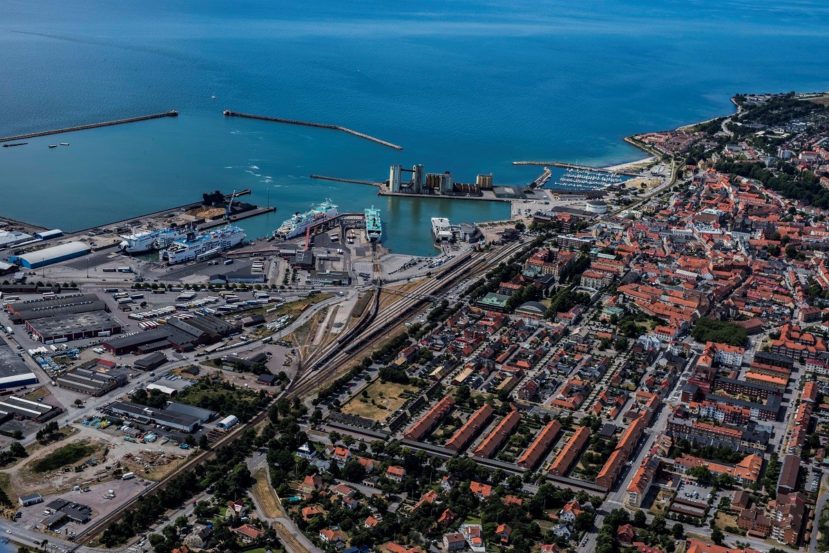 Ystad hamn bygger ut för framtiden. Ystad hamn bygger ut för framtiden.