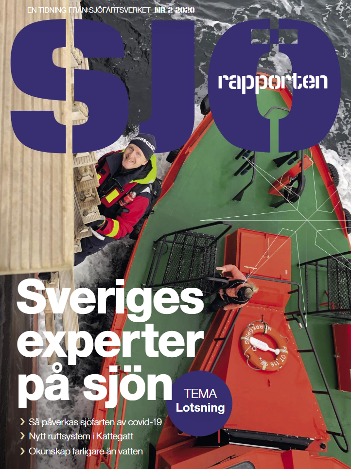 Sjörapporten nr 2 2020 Omslag av Sjörapporten