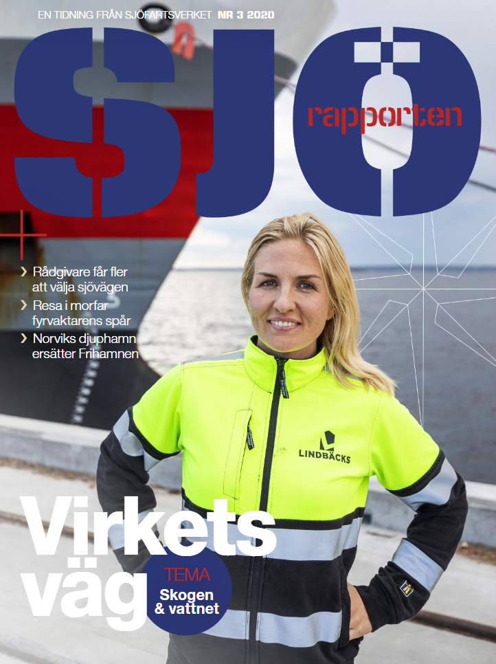 Sjörapporten nr 3 2020 Omslag för Sjörapporten