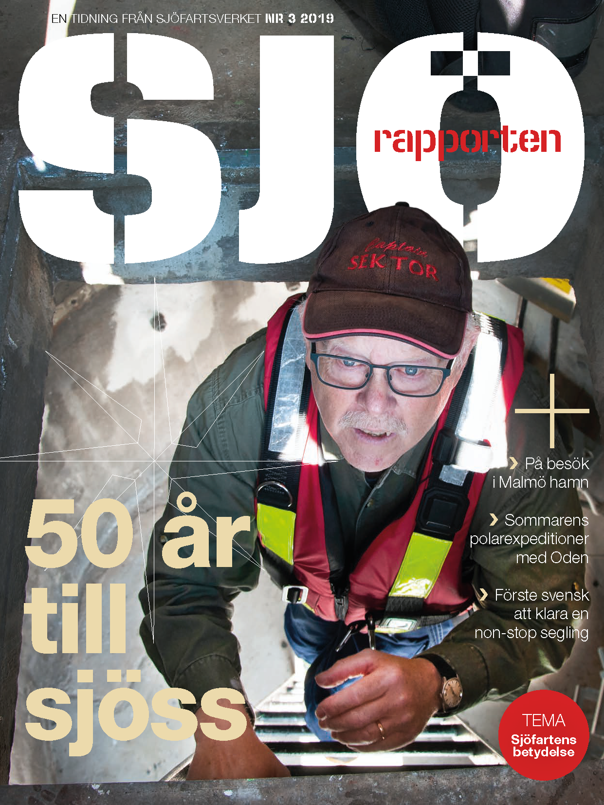 Sjörapporten nr 3 2019 Sjörapporten omslag