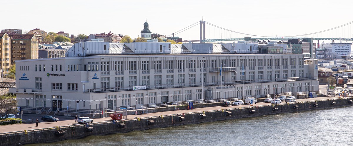 Amerikaskjulet i Göteborg.