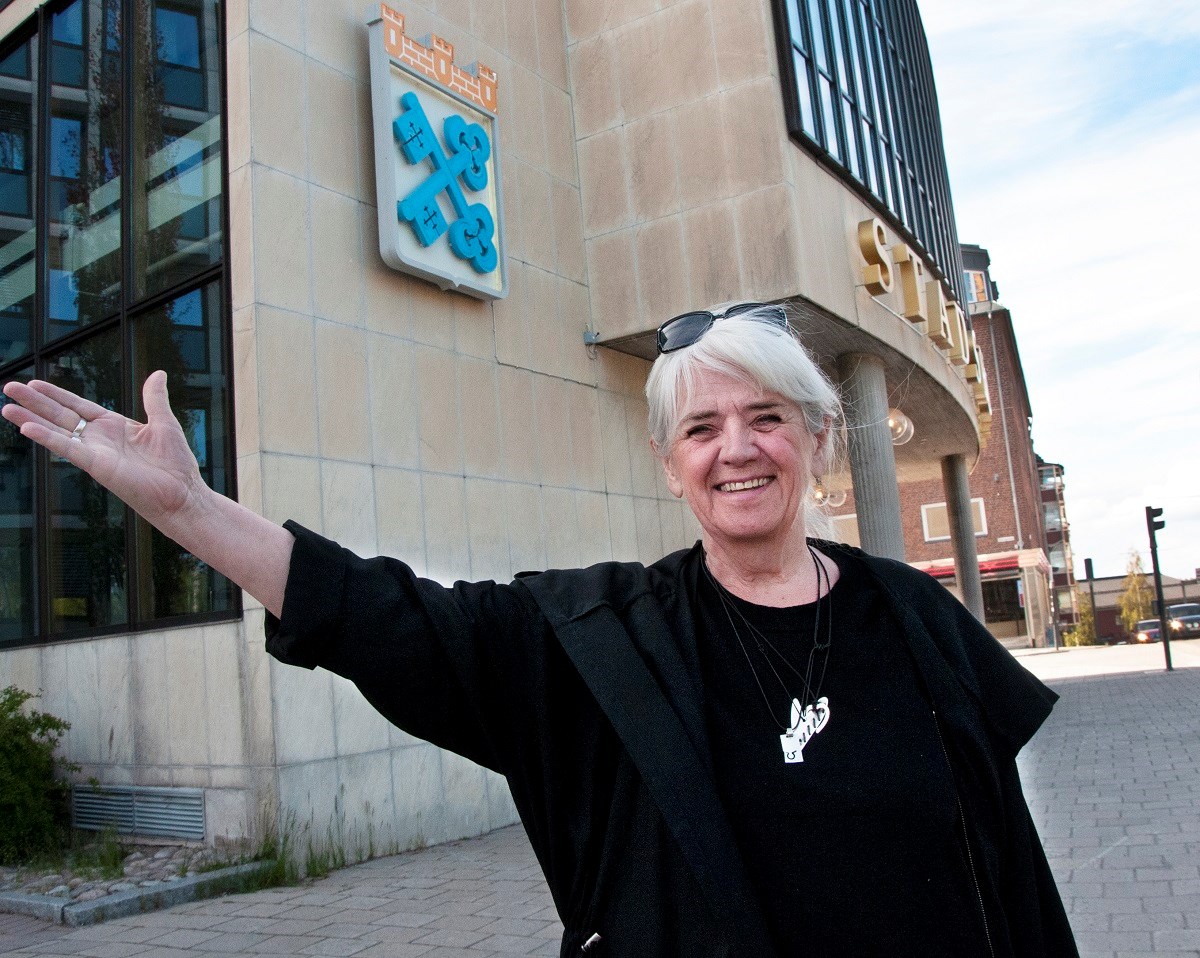 Birgitta Ahlqvist, styrelseordförande i Luleå Hamn AB. Hon medverkade senast i nyhetsbrev 23 Malmporten. Foto: Agne Hörnestig. Birgitta Ahlqvist, styrelseordförande i Luleå Hamn AB