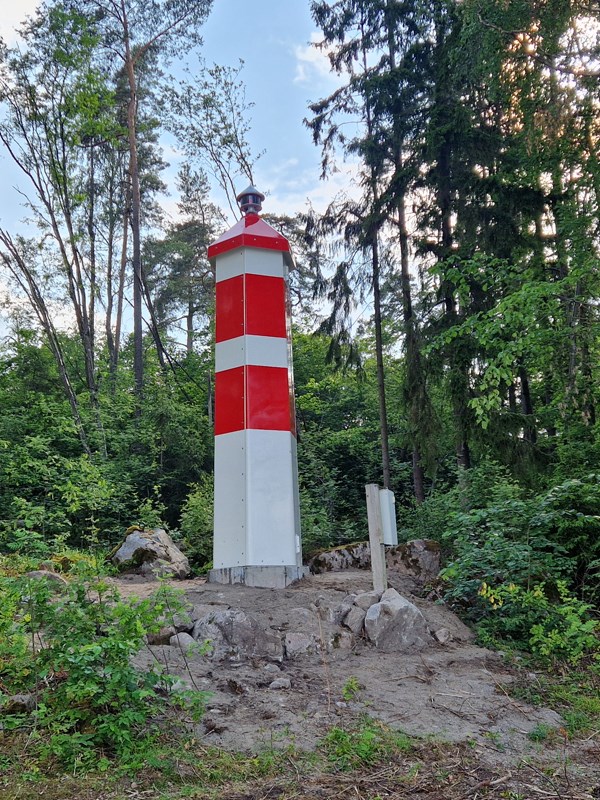 Betongkur Botten, efter Bild på fyr