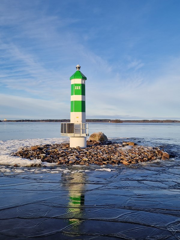 Torpargrund fyr, efter Bild på fyr
