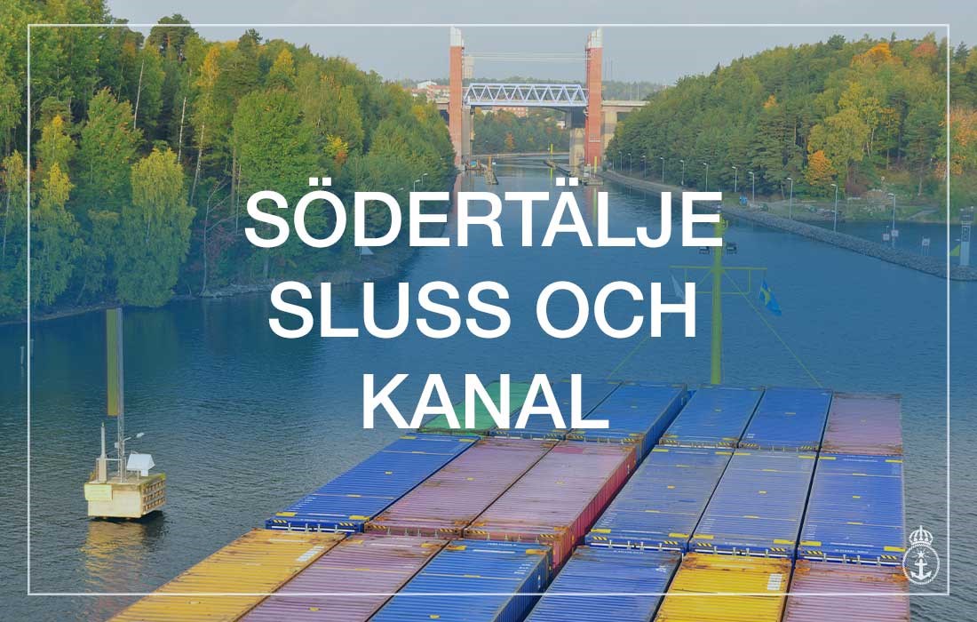 Bild på Södertälje sluss och kanal. Klickar du på bilden flyttas du till sida som informerar om projektet.