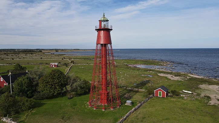 Kapelluddens fyr på Öland. Foto Thomas Eriksson Kapelluddens fyr på Öland. Foto Thomas Eriksson