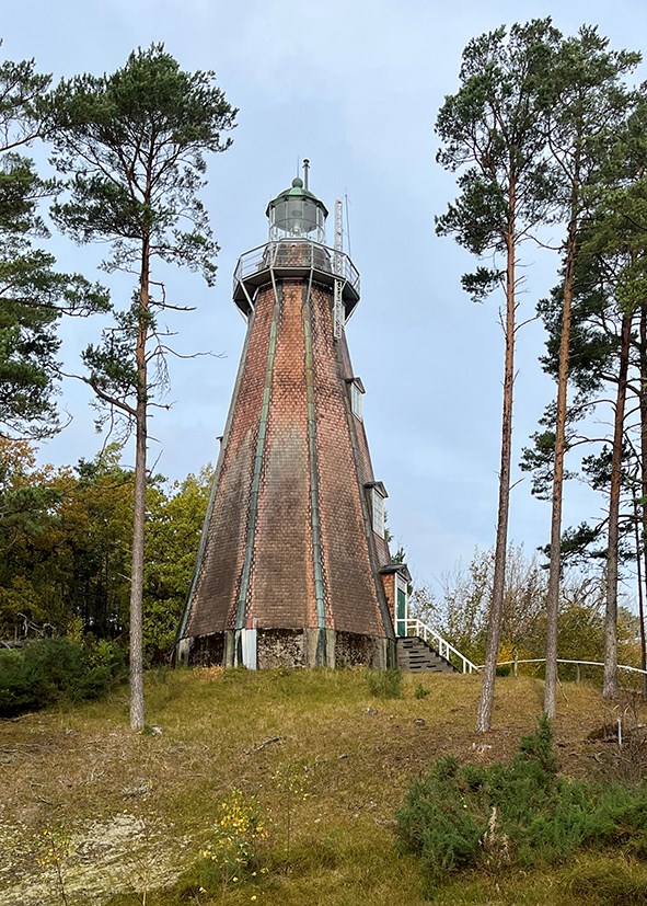 Fyren som den såg ut innan renoveringen startade.