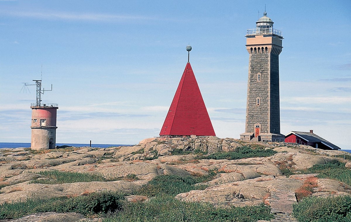 Bild på Vinga fyr en fin sommardag Bild på Vinga fyr en fin sommardag