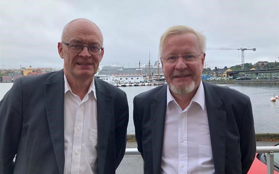 Utredarna Jan Nylander och Lauri Ojala. Bild på Jan nylander och Lauri Ojala
