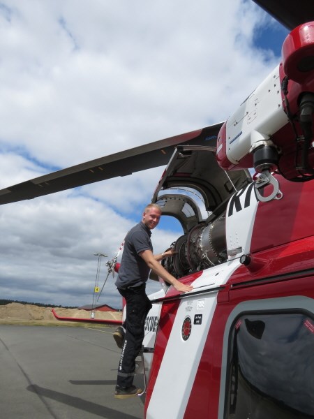 Helikopterunderhåll