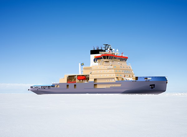 Bild på ny isbrytare Bild på ny isbrytare